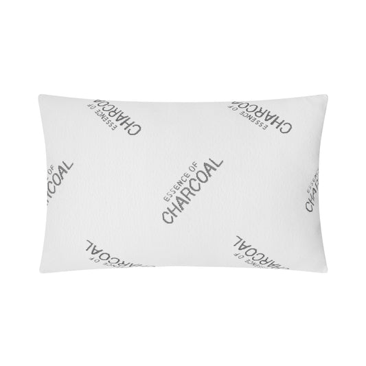 Charcoal Knit Matelasse Hotel Collection Bed Pillow, Queen Size. Designed for Back, Stomach or Side Sleepers, 20x30
