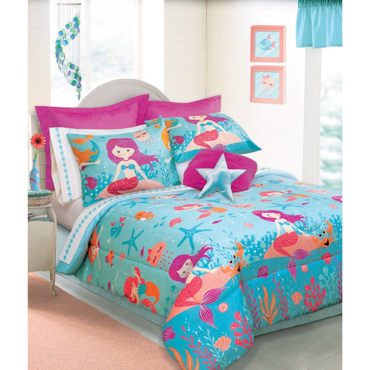 Comforter 2 Piece Set Microfiber Twin Adella - DecoElegance - Bedding Comforter Set