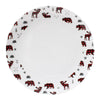 Dinnerware Set 16 Piece Porcelain Coupe Wildlife, Service for 4 - DecoElegance - Dinnerware Set