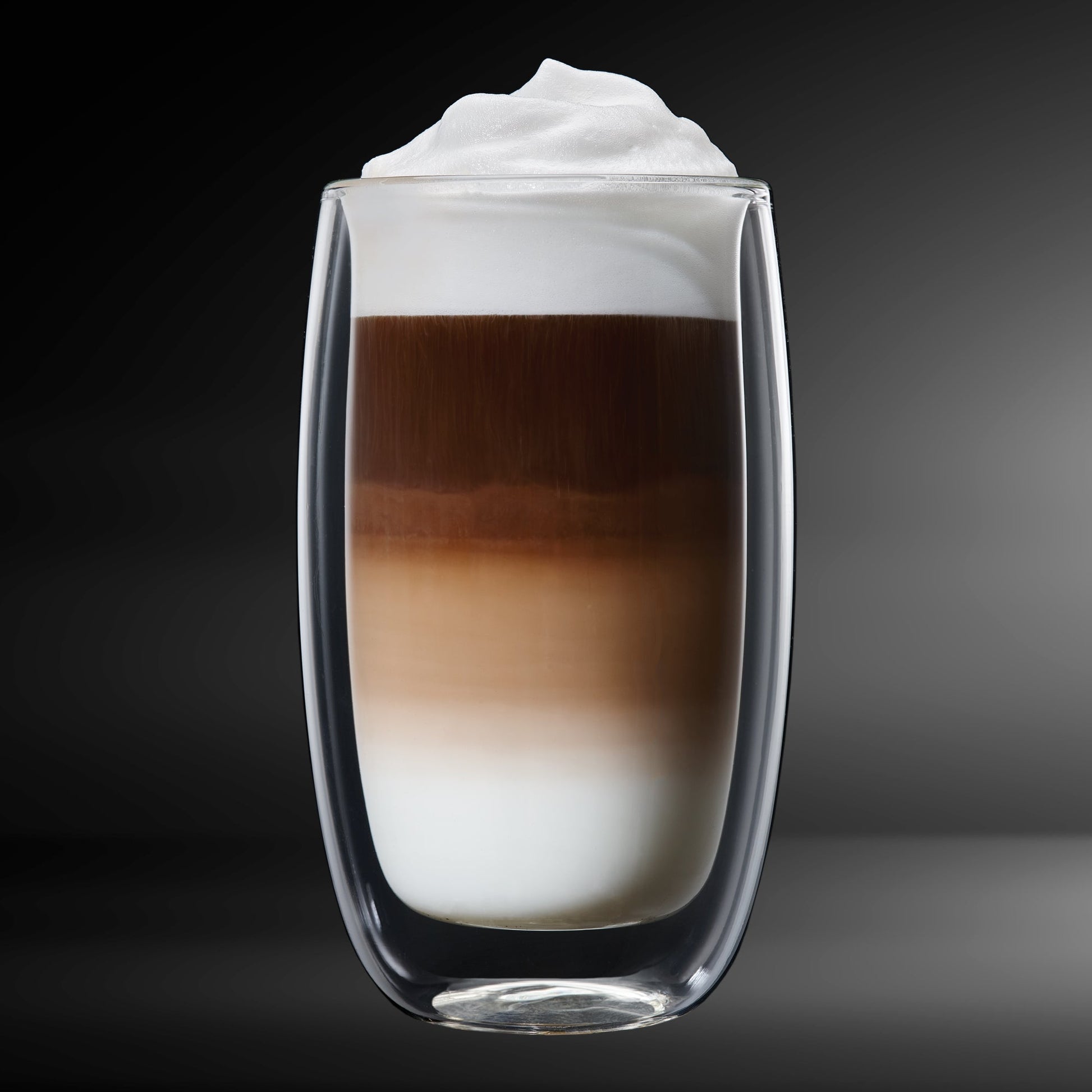 Insulated Double-Wall Glass Coffee Tea Hot or Cold Beverage Mug 4 Piece Set 380ml, Barista - DecoElegance - Coffee & Tea Cups