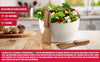 Salad Set Bowl With Acacia Servers - DecoElegance - Dinnerware Set