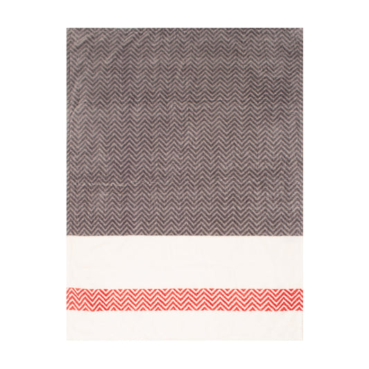 Super Soft Printed Knitted Blanket Throw Sherpa Home Decor Bedding Chevron Sock - DecoElegance - Blanket Throw Home Bedding