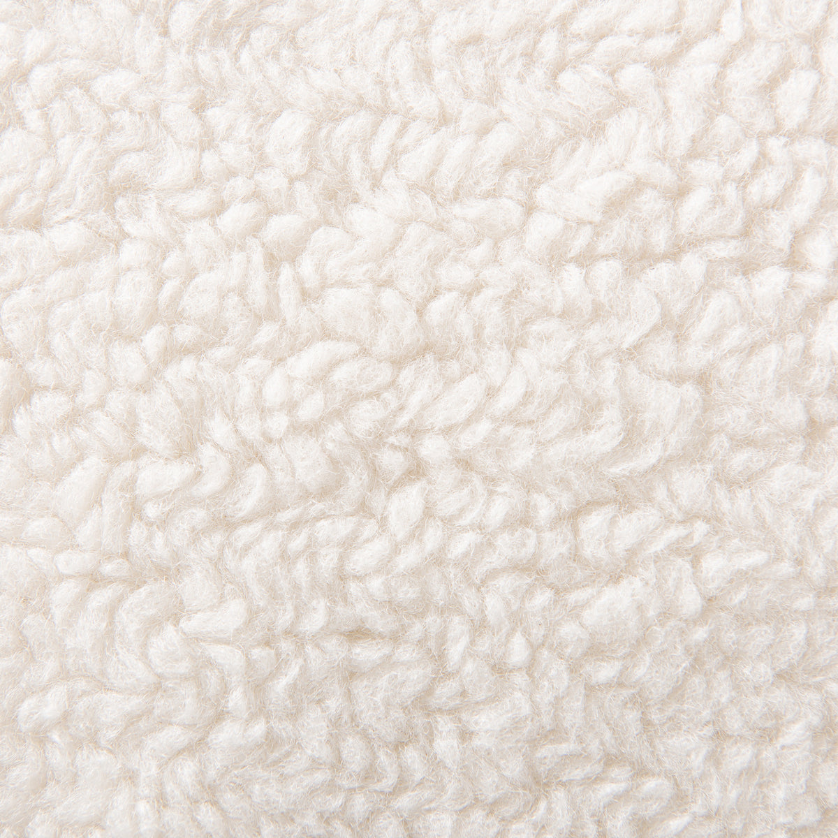 Envers en sherpa blanc Whistler, gros plan