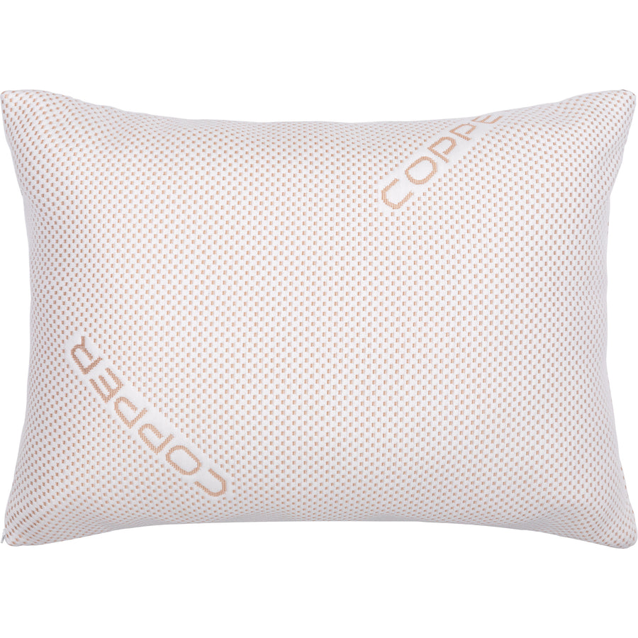 Copper Hotel Collection Bed Pillow, Queen Size. Designed for Back, Stomach or Side Sleepers, 20x30