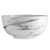 Dinnerware Set with Gold Flatware, Porcelain, 16-Piece Dinnerware, Grey Marble Look – view 5