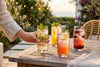Verres highball dans un décor