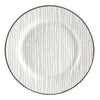 Dinnerware Set with Black Flatware, Porcelain, 12-Piece Dinnerware, Black and White Patterns – view 3