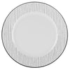 Dinnerware Set with Black Flatware, Porcelain, 12-Piece Dinnerware, Black and White Patterns – view 25
