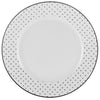 Dinnerware Set with Black Flatware, Porcelain, 12-Piece Dinnerware, Black and White Patterns – view 27