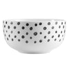 Dinnerware Set with Black Flatware, Porcelain, 12-Piece Dinnerware, Black and White Patterns – view 28