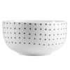 Dinnerware Set with Black Flatware, Porcelain, 12-Piece Dinnerware, Black and White Patterns – view 31