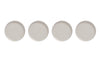 Dinner Plates, Set of 4, Stoneware, 26.5 cm (10.4 in), Matte Off-White – view 5