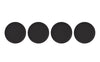 Dinner Plates, Set of 4, Stoneware, 26.5 cm (10.4 in), Matte Black – view 7