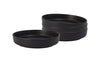 Bols à pâtes en grès, ensemble de 4, 22 cm, noir mat – vue 5