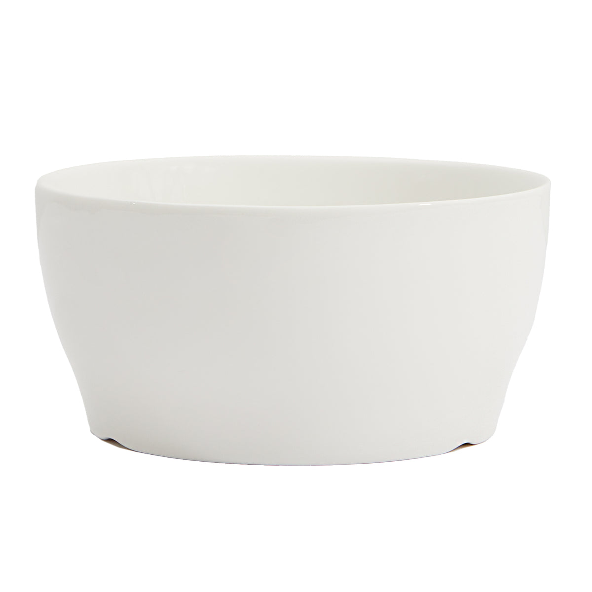 White porcelain bowl, 15.5 cm – side view
