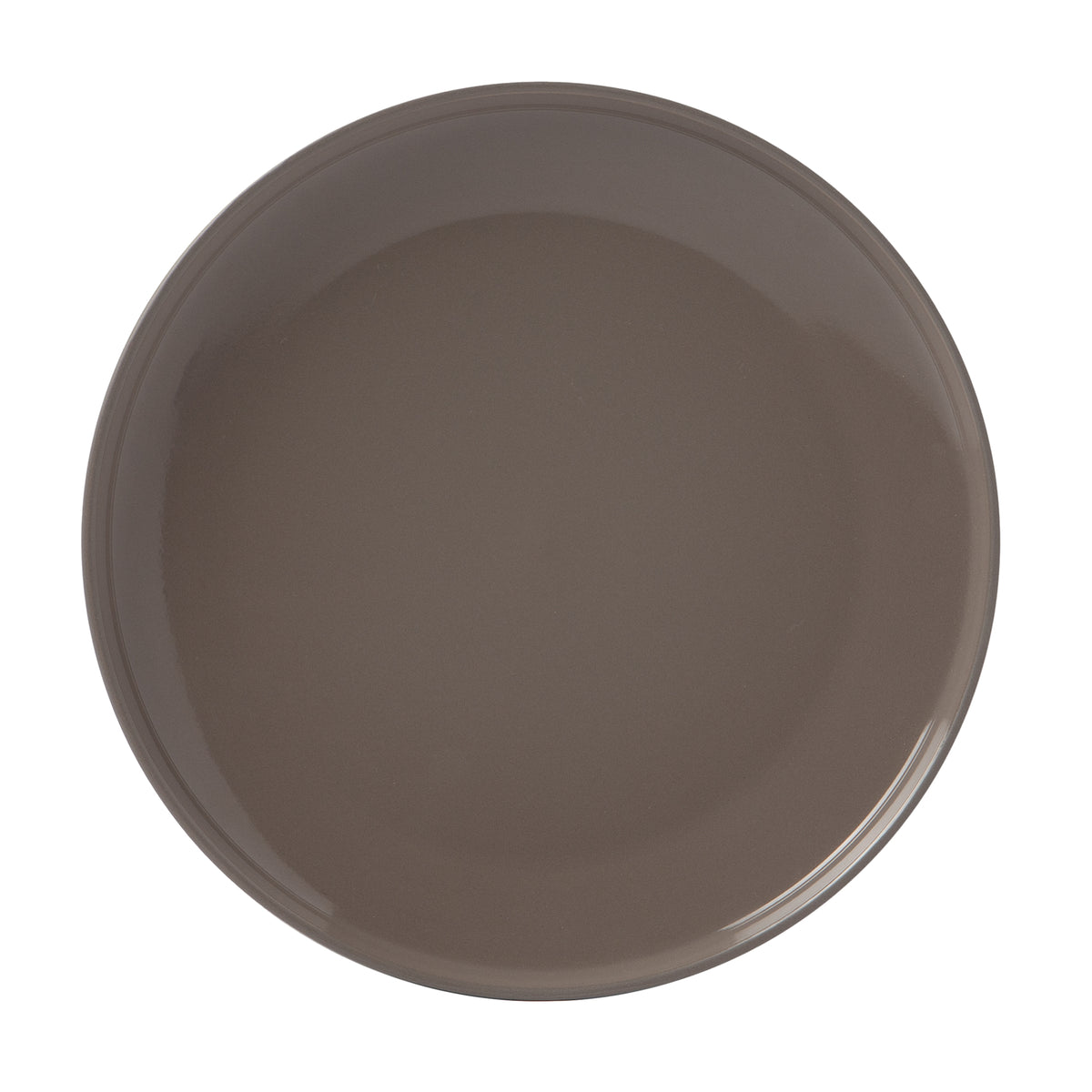 Assiettes plates en grès, ensemble de 4, 26,5 cm, taupe – vue 5