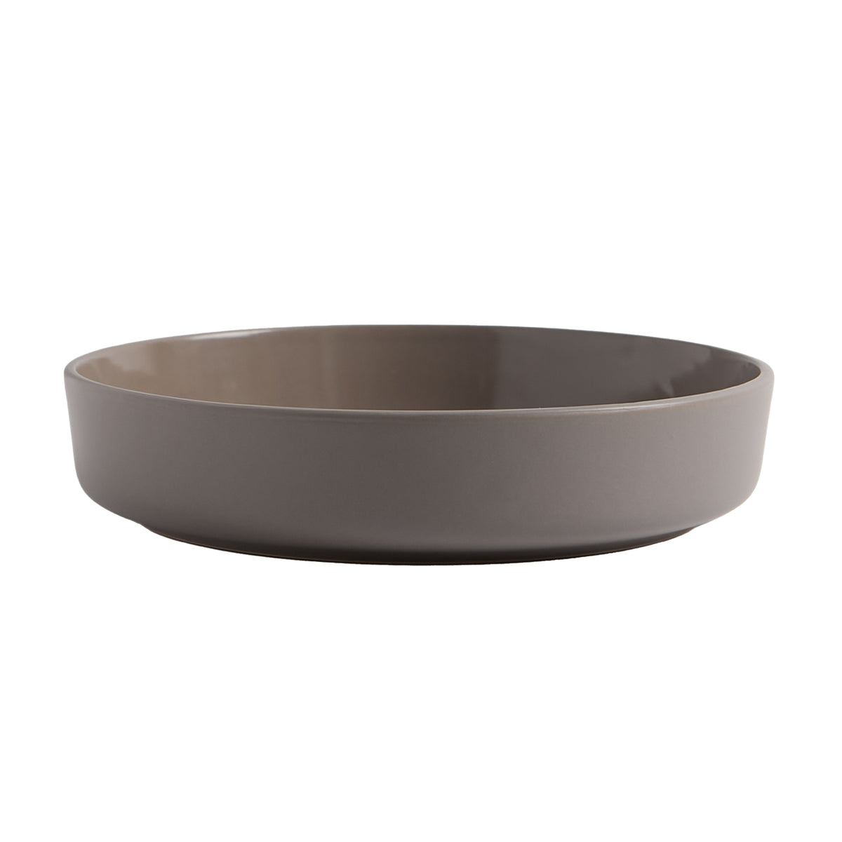 Bols à pâtes en grès, ensemble de 4, 22 cm, taupe – vue 4