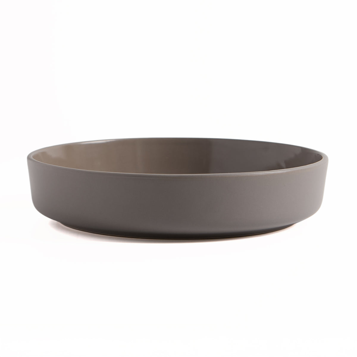 Bols à pâtes en grès, ensemble de 4, 22 cm, taupe – vue 5
