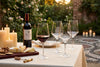 Red Wine Glasses Bolero in a styled setting