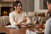 White Wine Glasses Prestige in a styled setting