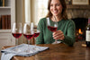 Red Wine Glasses Prestige in a styled setting