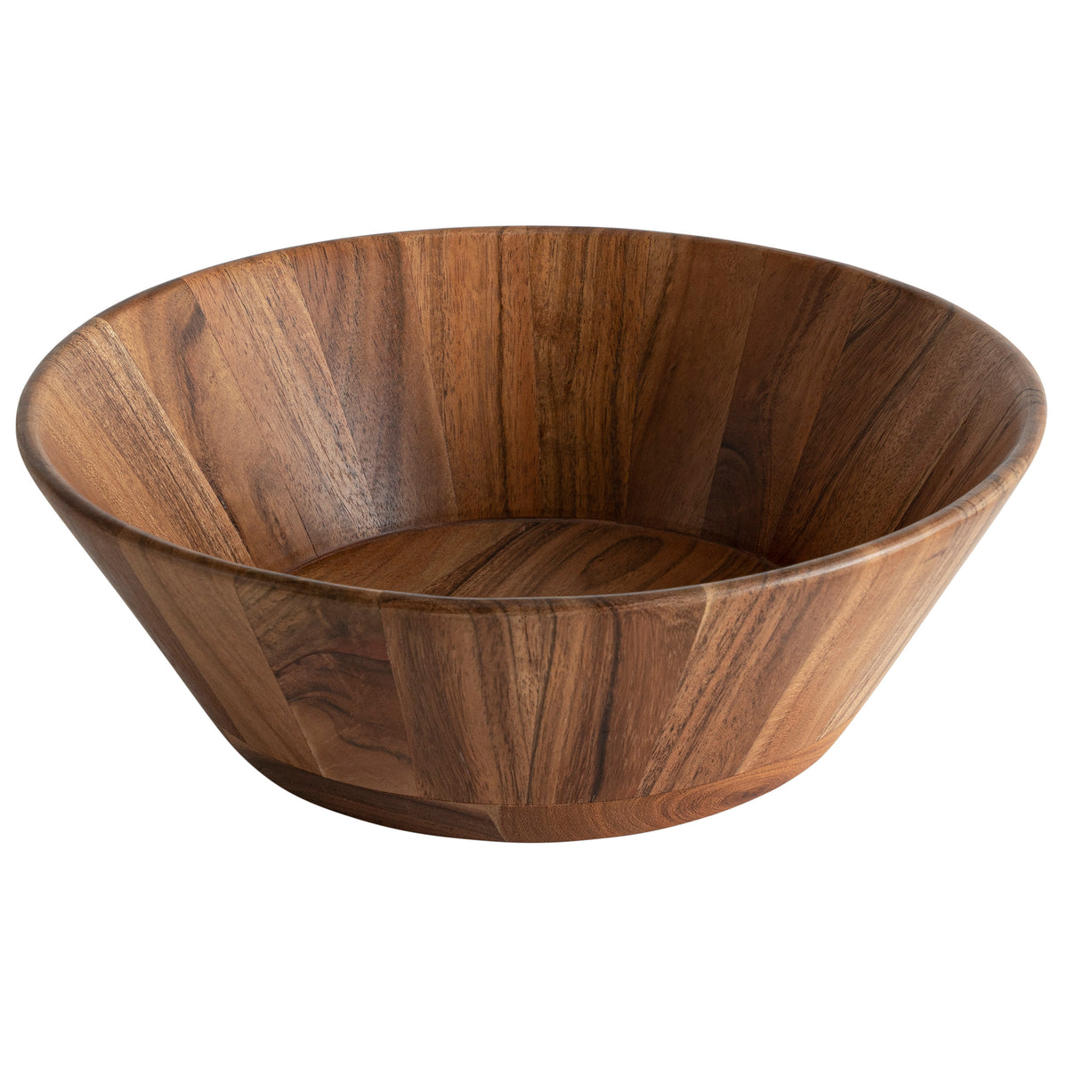 Saladier en bois d'acacia, 28 x 11 cm
