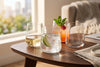 Stemless Wine Glasses, Set of 4, 440 ml (14.9 oz) Borosilicate, lifestyle