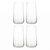 Highball Glasses, set of 4, on white