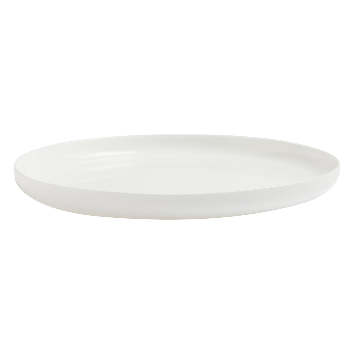 Dinner Plates, Set of 4, Opal Glass, 27.3 cm (10.7 in), White – view 3