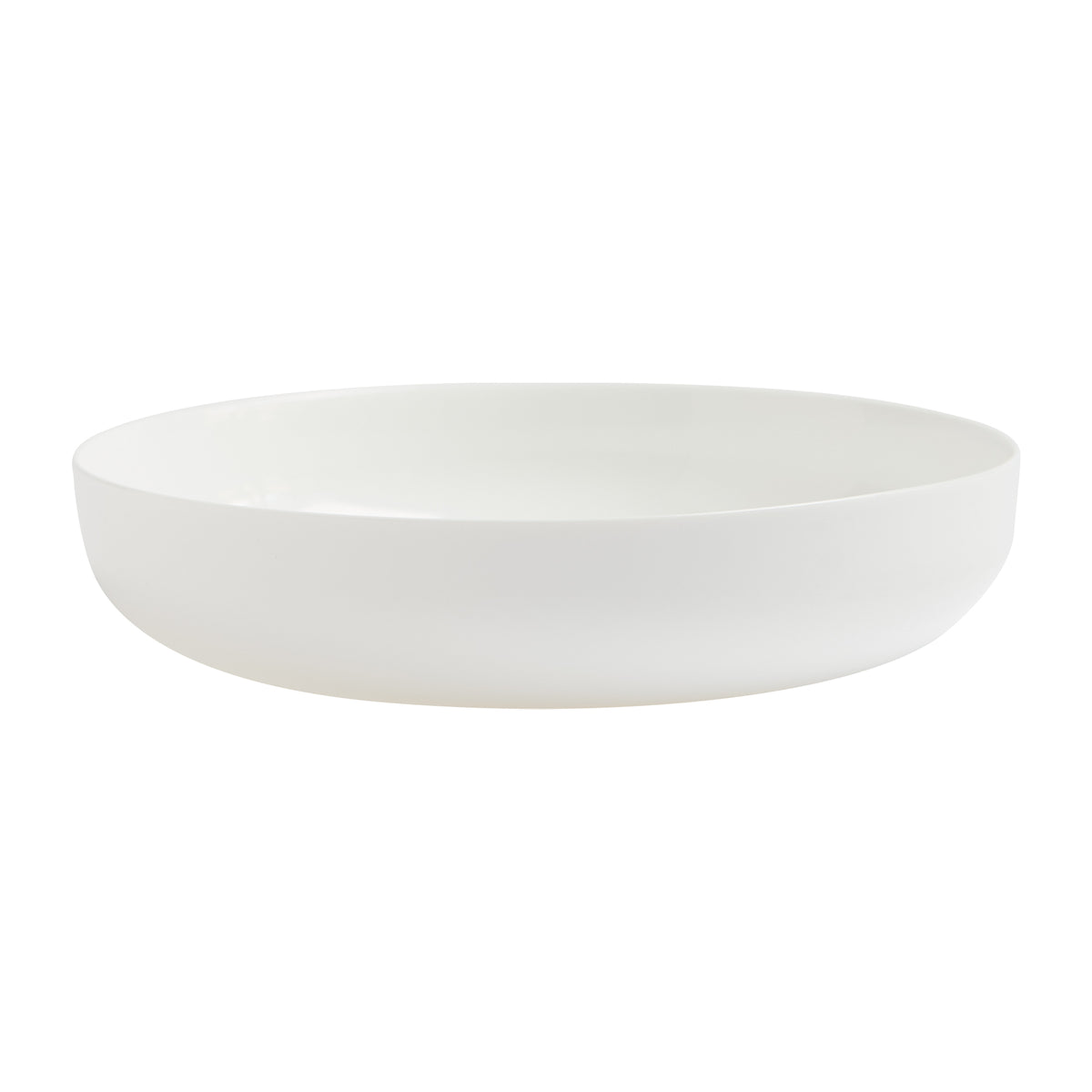 Pasta Bowls, Set of 4, Opal Glass, 22.1 cm (8.7 in), White – view 5