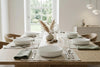 Pasta Bowls, Set of 4, Opal Glass, 22.1 cm (8.7 in), White