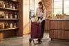 Rolser I-Max MF Convert 2 folding shopping cart, burgundy – view 3