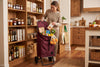 Rolser I-Max MF Convert 2 folding shopping cart, burgundy – view 5