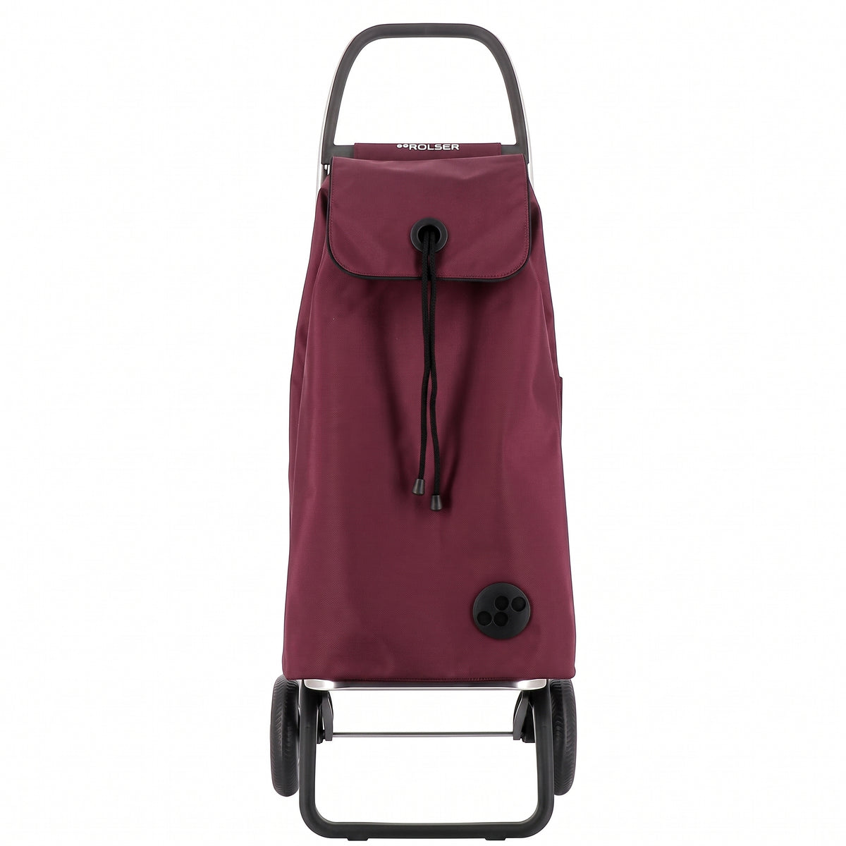 Rolser I-Max MF Convert 2 folding shopping cart, burgundy
