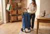 Rolser I-Max MF Convert 2 folding shopping cart, denim blue – view 3