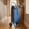 Rolser I-Max MF Convert 2 folding shopping cart, denim blue – view 5