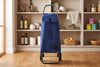 Chariot d'épicerie pliable Rolser I-Max MF Convert 2, bleu saphir – vue 4