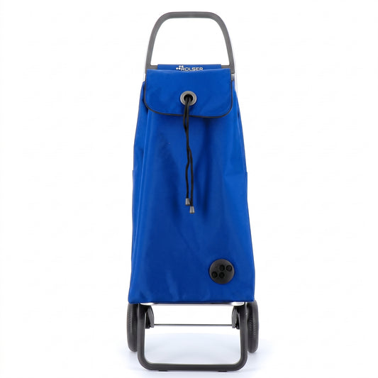 Rolser I-Max MF Convert 2 folding shopping cart, sapphire blue