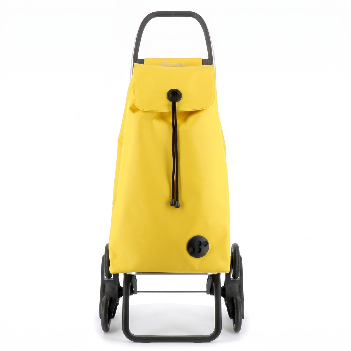 Rolser I-Max Zen RD6 folding shopping cart, yellow