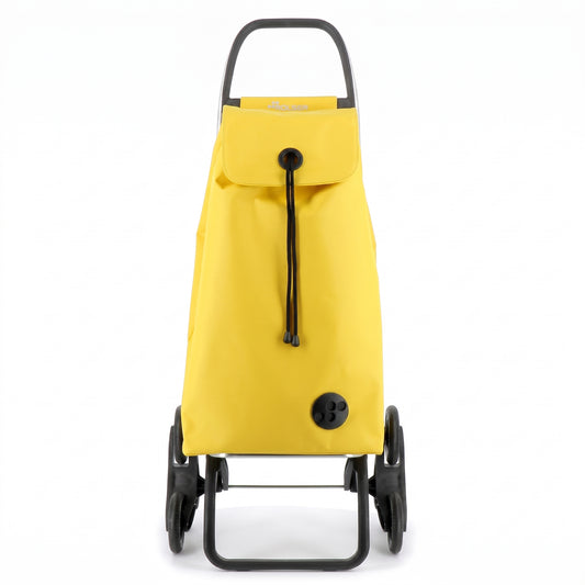 Rolser I-Max Zen RD6 folding shopping cart, yellow