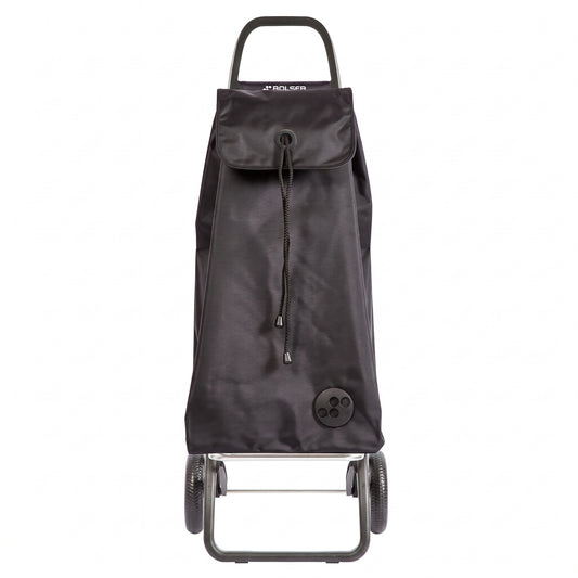 Rolser I-Max MF Logic folding shopping cart, black