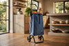 Rolser I-Max MF Logic folding shopping cart, denim blue – view 3