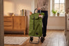 Rolser I-Max MF Logic folding shopping cart, olive – view 3