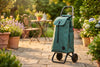Rolser I-Max MF Logic folding shopping cart, pine green – view 2