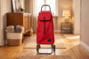 Rolser I-Max MF Logic folding shopping cart, red – view 6