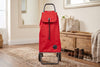 Rolser I-Max MF Logic folding shopping cart, red – view 3