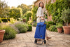 Chariot d'épicerie pliable Rolser I-Max MF Logic, bleu saphir – vue 3