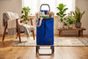 Chariot d'épicerie pliable Rolser I-Max MF Logic, bleu saphir – vue 5