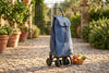 Rolser I-Max Logic Tour folding shopping cart, denim blue – view 2