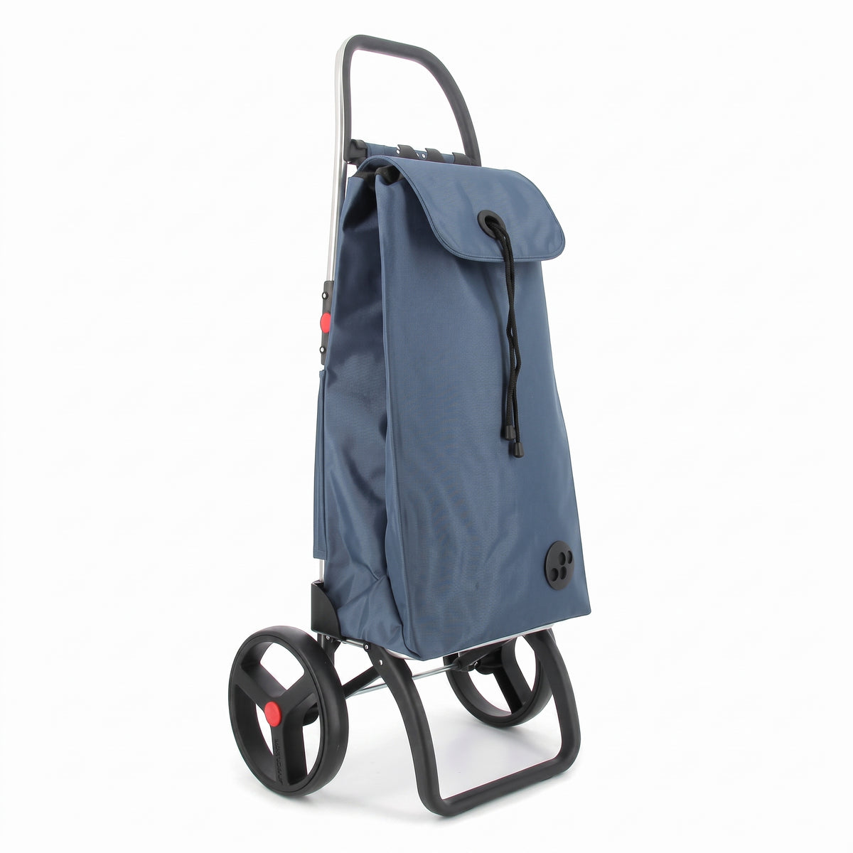Rolser I-Max Logic RSG folding shopping cart, denim blue